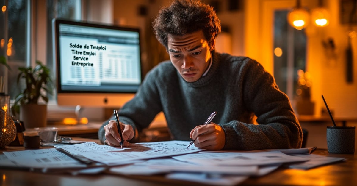 Comprendre le solde de tout compte et le titre emploi service entreprise tese fe