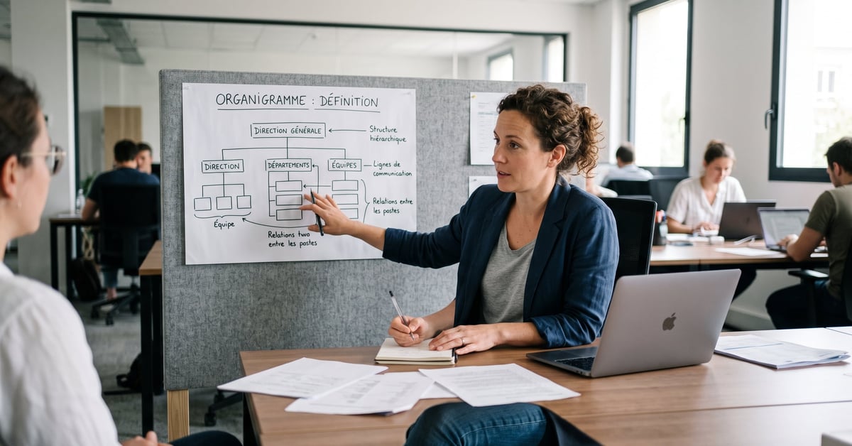 Organigramme d'entreprise : définition et structure hiérarchique des équipes