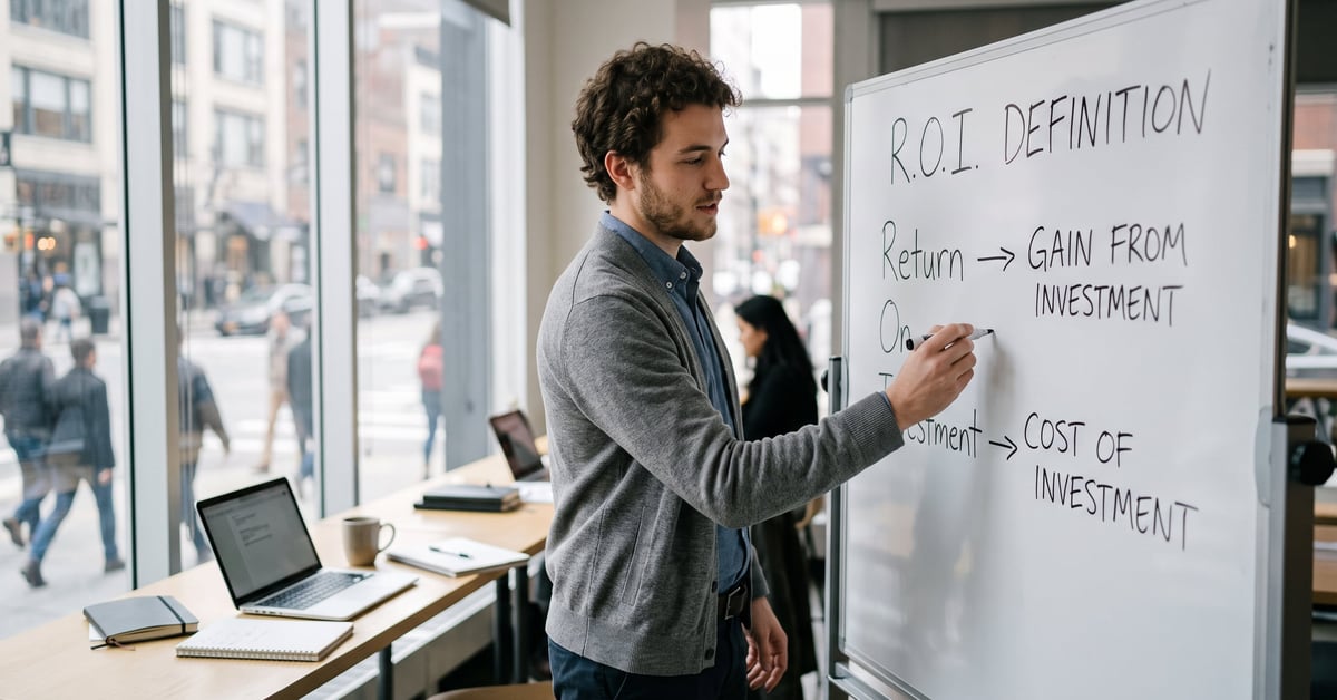 ROI définition : illustration du retour sur investissement en entreprise
